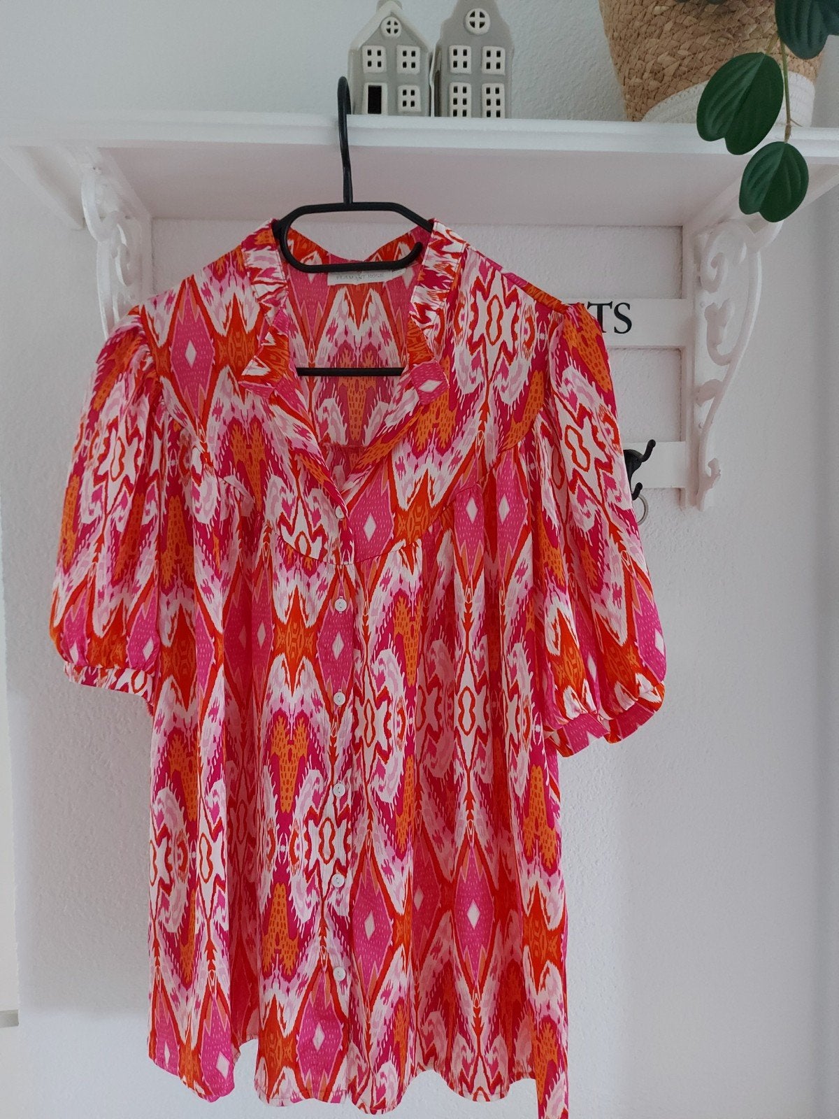 Super leuke blouse 
Merk: Flamant Rose -Maat: S, Ophalen of Verzenden, Zo goed als nieuw, Maat 38/40 (M), Roze