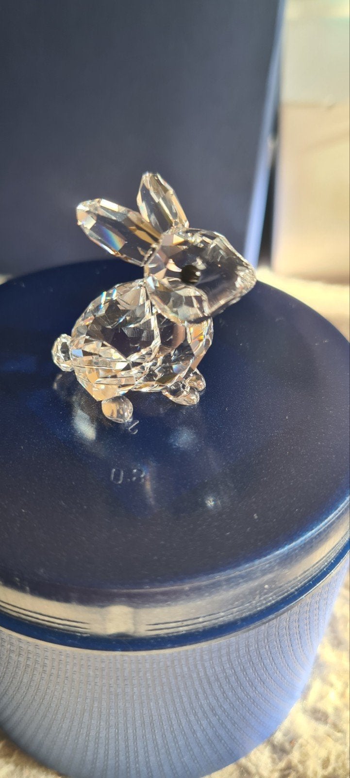 Swarovski  konijn, Ophalen of Verzenden, Zo goed als nieuw, Figuurtje