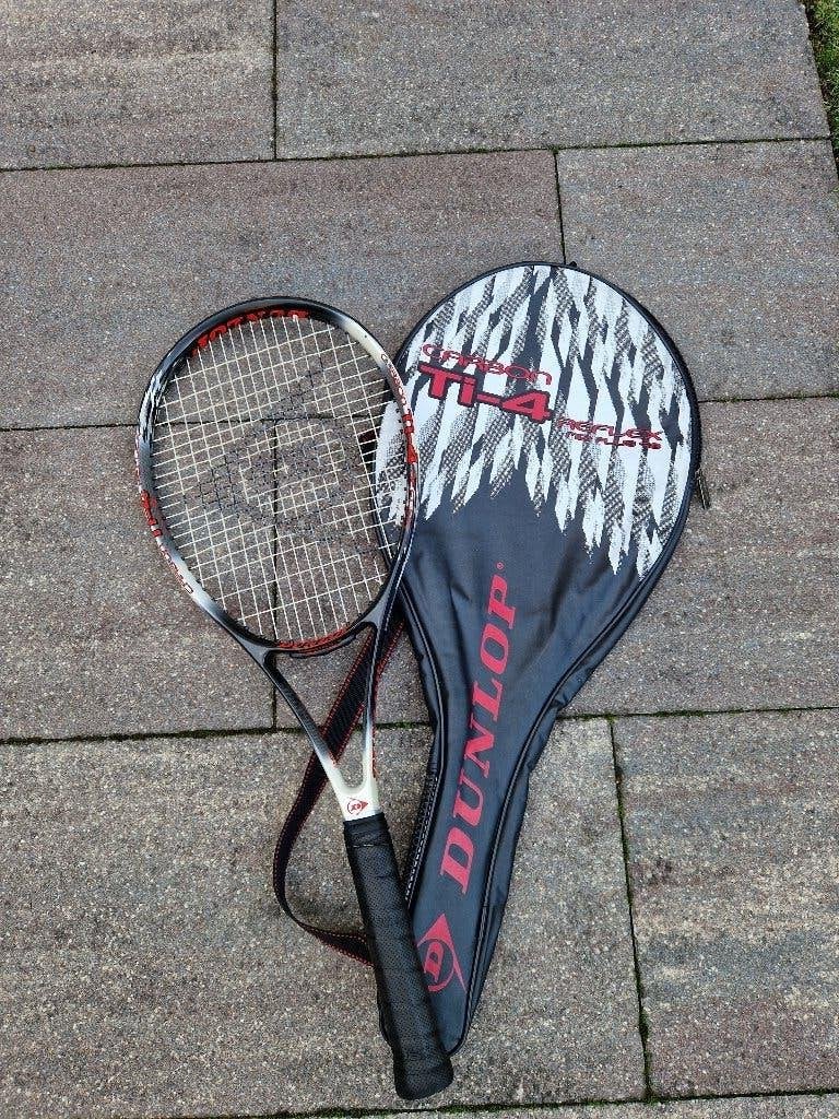 Dunlop Carbon Ti-4 Reflex Tennisracket, L2, -, -, Ophalen of Verzenden