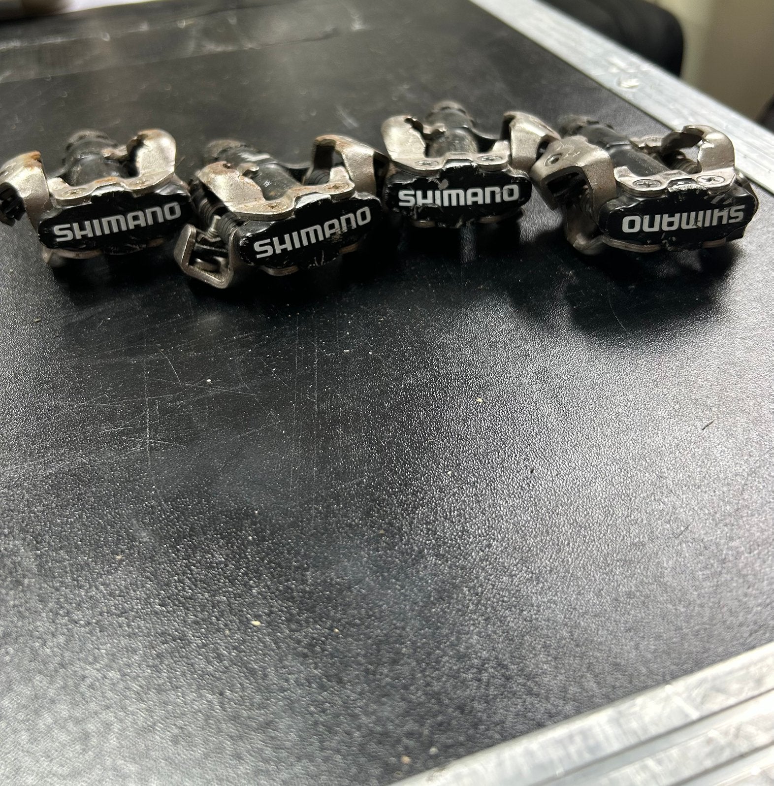Shimano  PD-M520 pedalen (4 stuks), Ophalen, Gebruikt, Overige typen