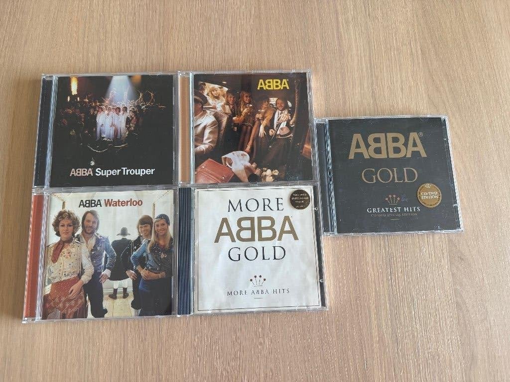 Abba 5x CD&DVD More Gold Super Trouper Waterloo Album, Ophalen of Verzenden, Zo goed als nieuw, Album