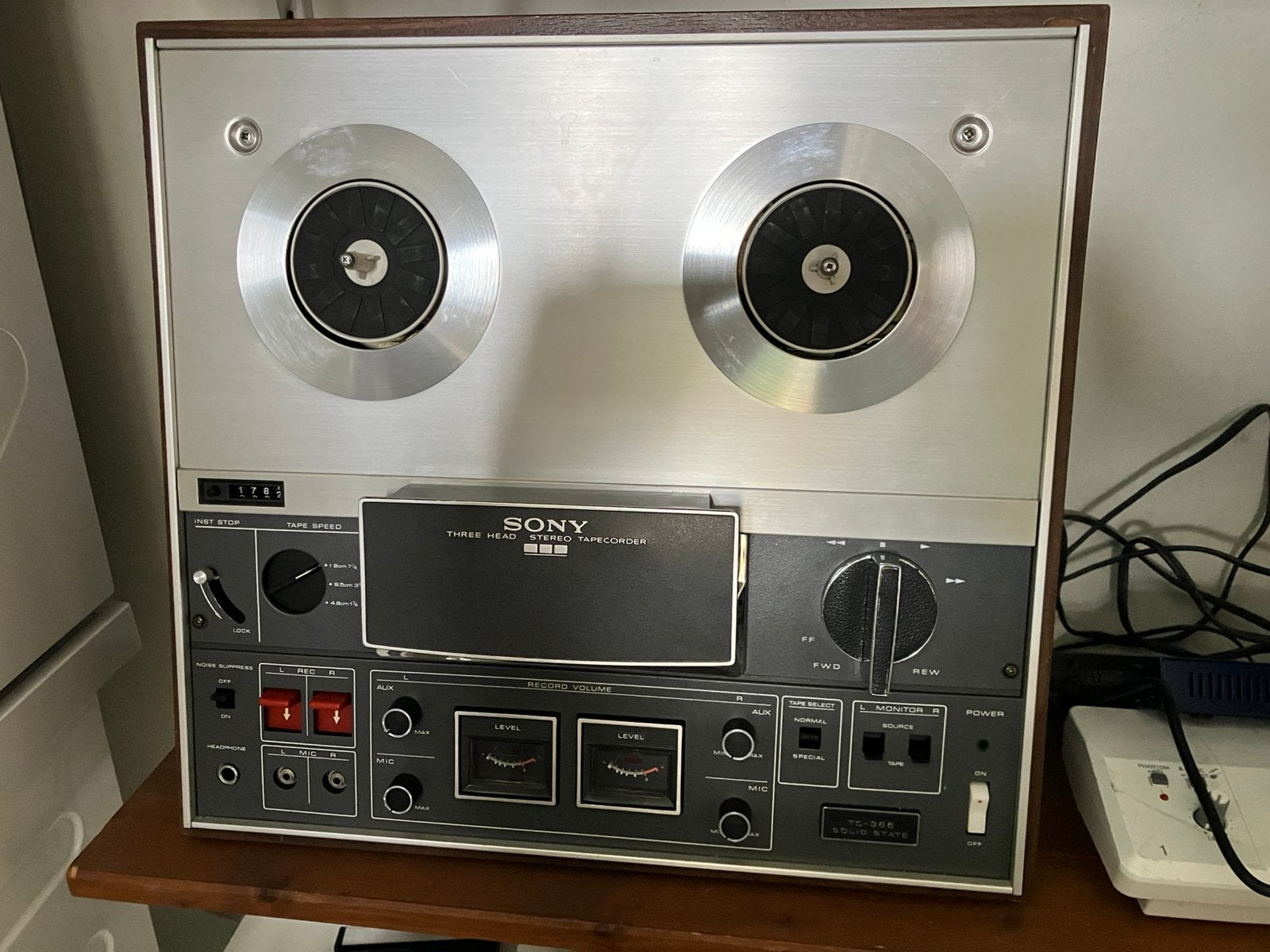 Sony TC-366 Bandrecorder, Ophalen, Bandrecorder
