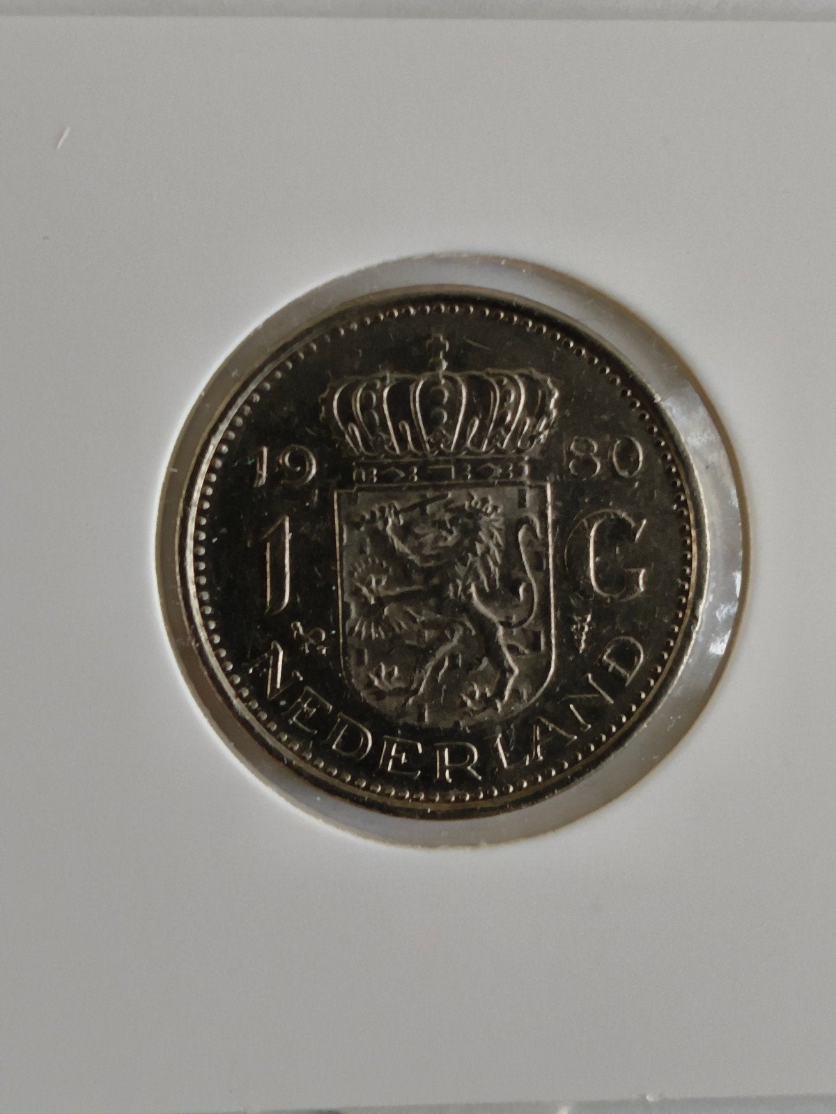 Nederland 1 gulden 1980, Verzenden, Koningin Juliana, 1 gulden, Losse munt
