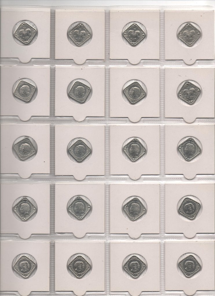 Herdenkings vierkante stuivers, Ophalen of Verzenden, Koningin Wilhelmina, 5 cent, Losse munt