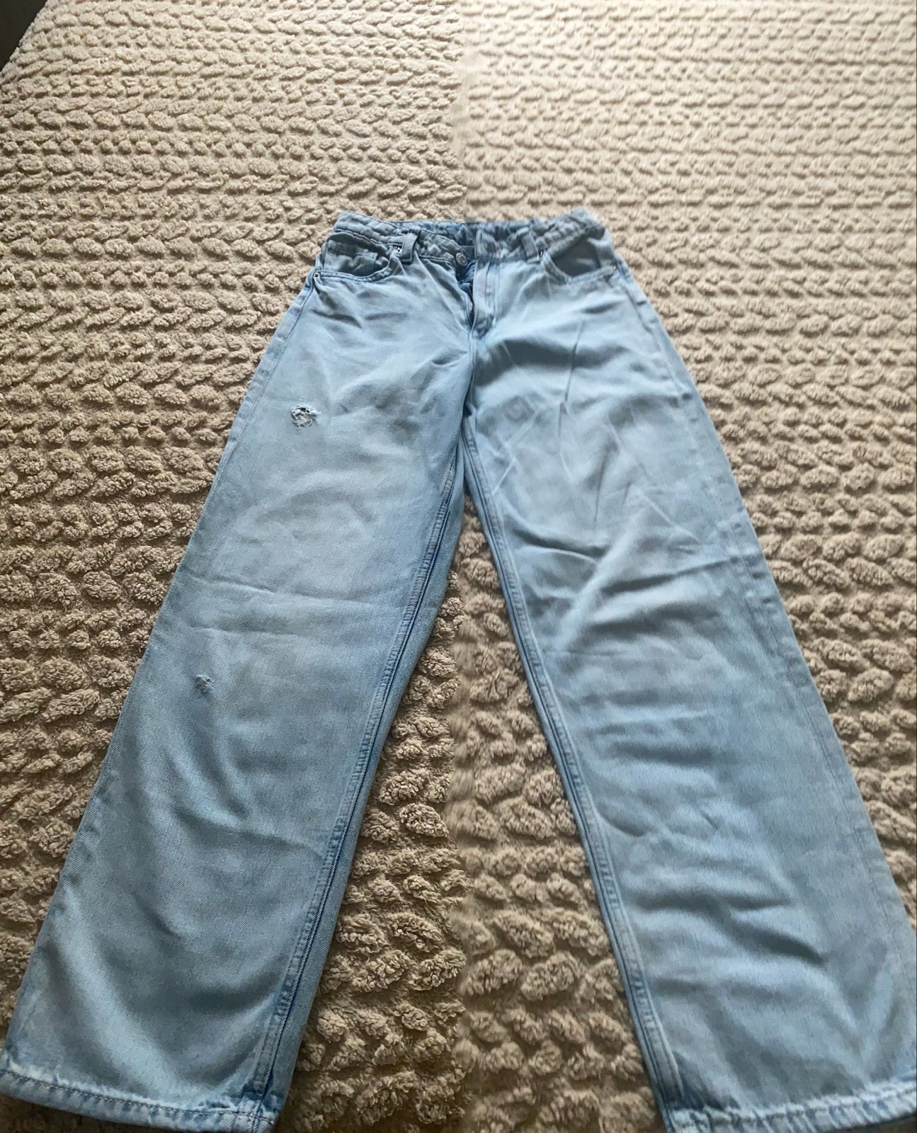 H&M Baggy Jeans - Maat 158 (12-13 jaar), Kinderen en Baby's, Kinderkleding | Maat 158, Ophalen, Gebruikt, Jongen of Meisje, Broek