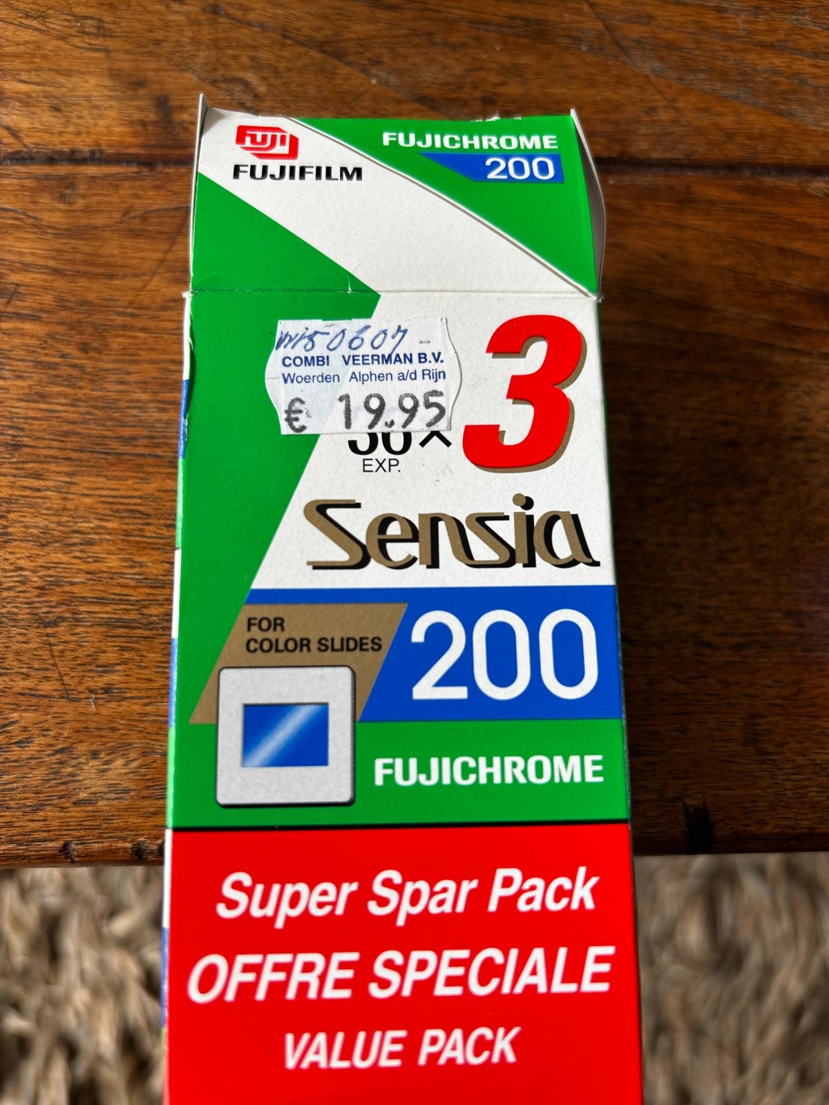 Fujifilm Fujichrome Sensia 200 kleuren diafilm, Ophalen of Verzenden, Nieuw