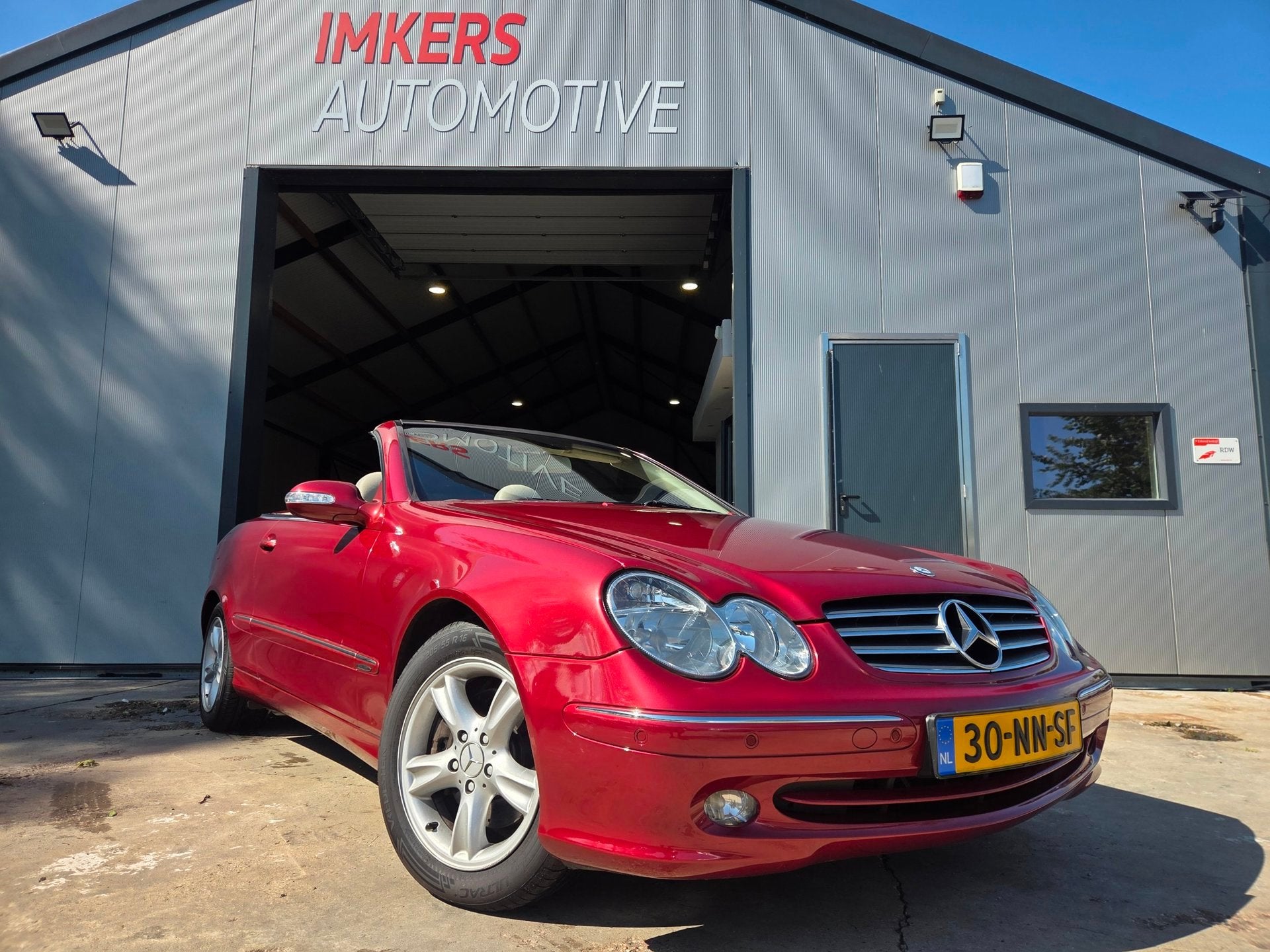 Mercedes-Benz CLK-klasse Cabrio 320 Elegance, Automaat, Achterwielaandrijving, Gebruikt, Cabriolet