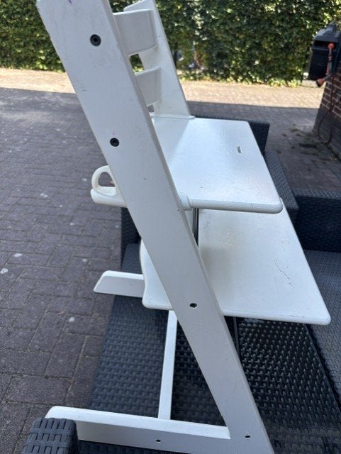 Een Stokke stoel, Ophalen, Gebruikt, Wit, Eén