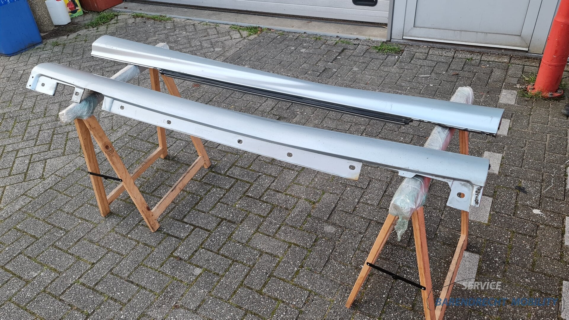 AMG zijskirts Mercedes CLK W209 sideskirts A2096980125 A2096, Gebruikt, Mercedes-Benz AG, Mercedes-Benz, Ophalen of Verzenden