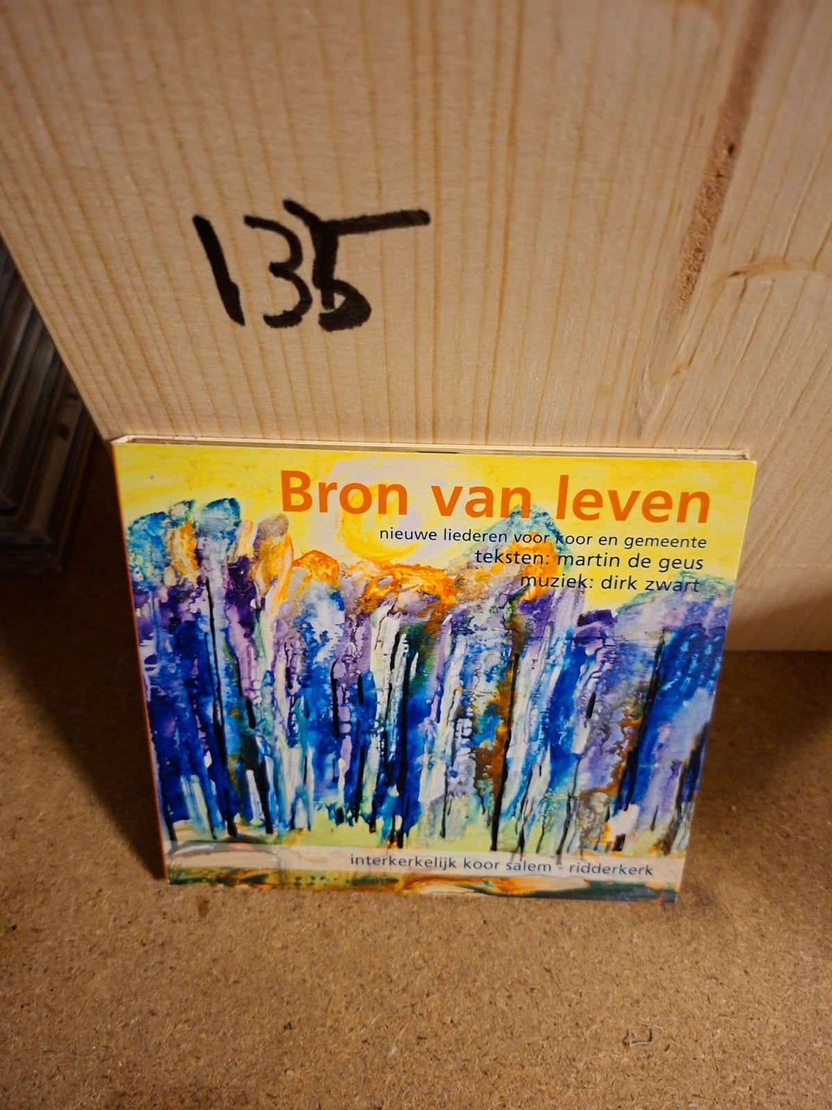 Bron van leven - Nieuwe liederen voor koor en gemeente, Ophalen of Verzenden, Gebruikt, Geestelijke liederen, Album