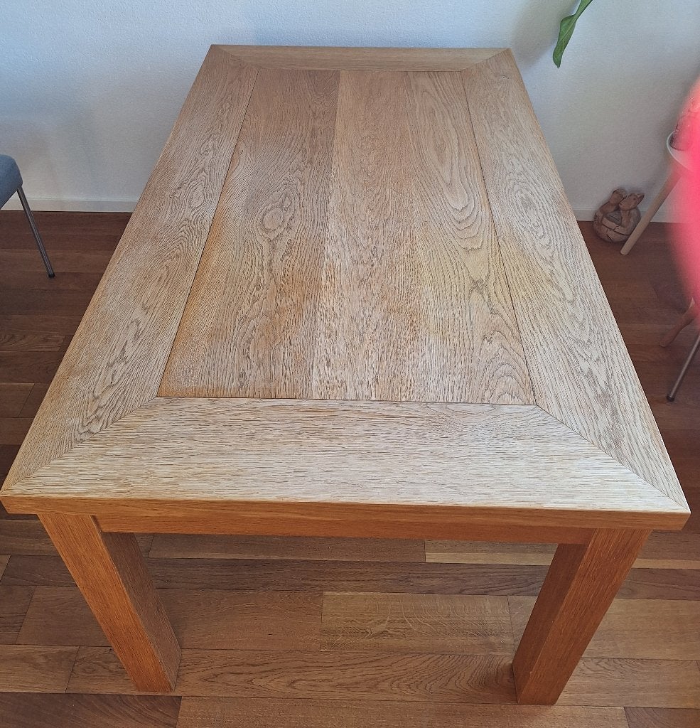 Eikenhouten tafel, Ophalen, Gebruikt, Eikenhout, 50 tot 100 cm