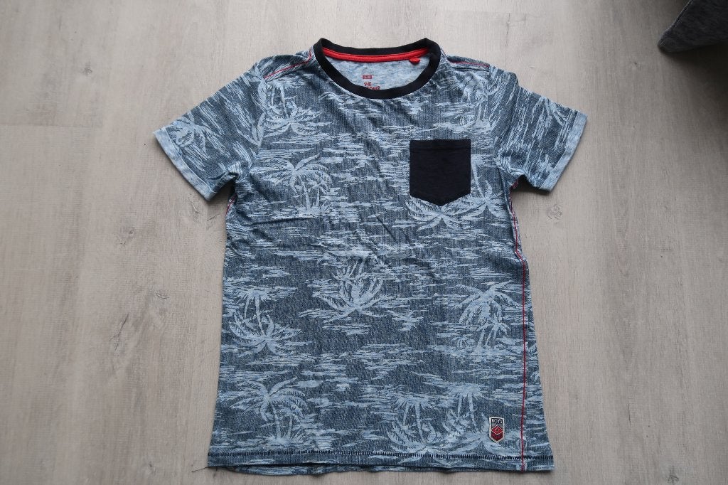 Leuk jongens t-shirt, korte mouw, maat 146/152, Kinderen en Baby's, Kinderkleding | Maat 146, Gebruikt, WE, Ophalen of Verzenden