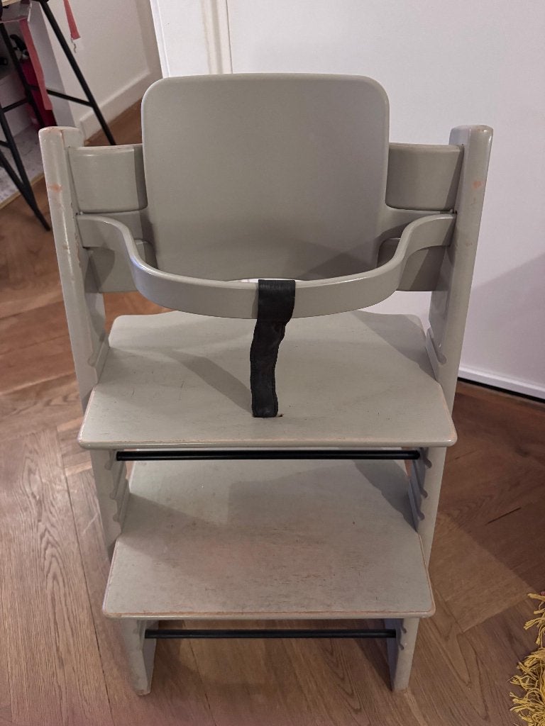 Stokke Tripp Trapp kinderstoel, Ophalen, Gebruikt, Meegroeistoel, Aanschuifbaar