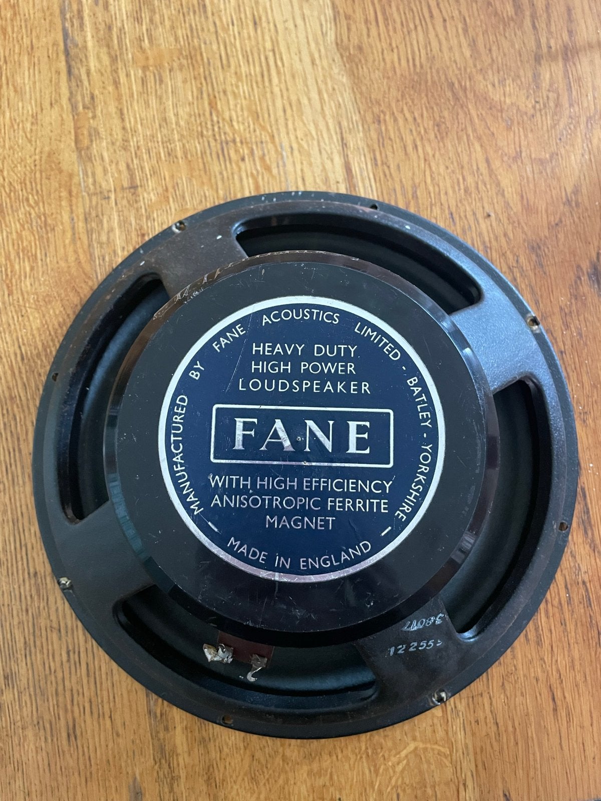 Fane Speaker 10-GD 60 Watt 8 Ohm - Vintage Luidspreker, Audio, Tv en Foto, Luidsprekers, Gebruikt, Overige typen, Minder dan 60 watt