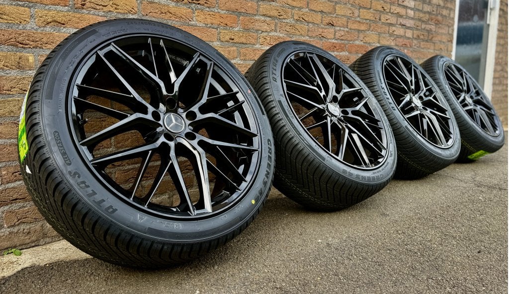 Mercedes Vito V-klasse velgen 20 inch met all season, Auto-onderdelen, Banden en Velgen, Niet ingevuld, 245 mm, Banden en Velgen