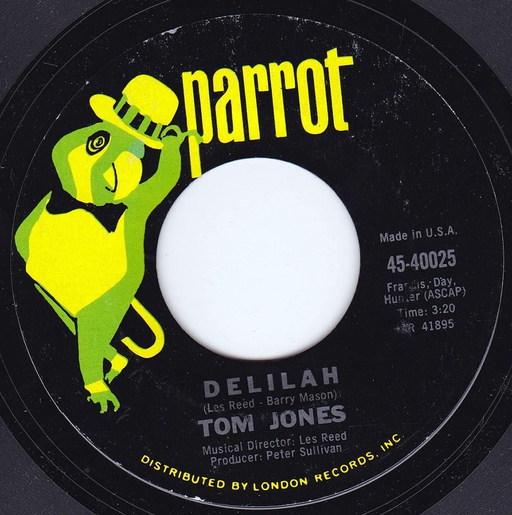 Tom Jones - Delilah 7", Ophalen of Verzenden, Zo goed als nieuw, Pop