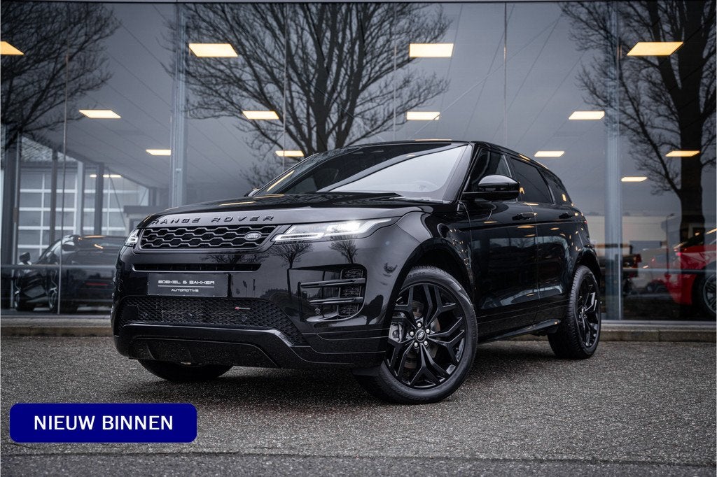 Land Rover Range Rover Evoque P300e AWD R-Dynamic SE * 20inc, Automaat, Zwart, Vierwielaandrijving, Hybride Elektrisch/Benzine