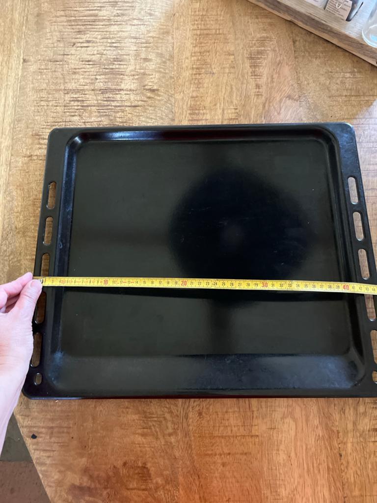 Ovenplaat voor diverse ovens - Zwart, Witgoed en Apparatuur, Ovens, Ophalen, Gebruikt, Minder dan 45 cm