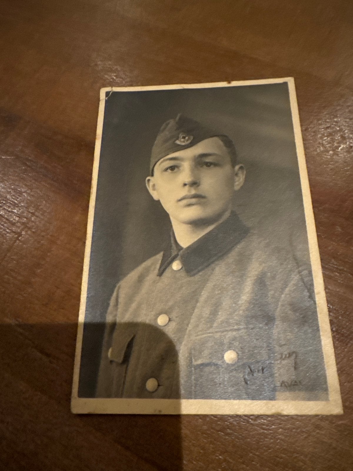 Jonge man in RAD uniform - Zwart-wit foto, Ophalen of Verzenden, Overige soorten, Duitsland, Foto of Poster