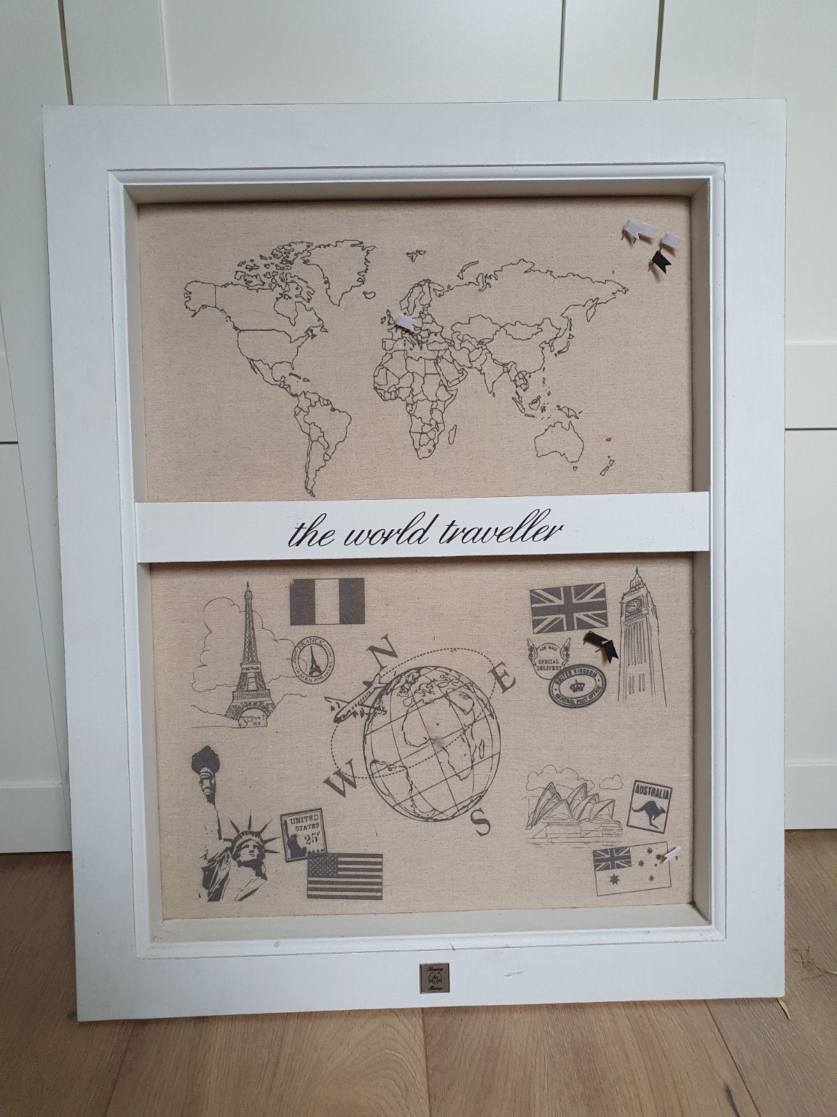 world traveller van Riviera Maison, Gebruikt, 60 cm, 75 cm, Hout
