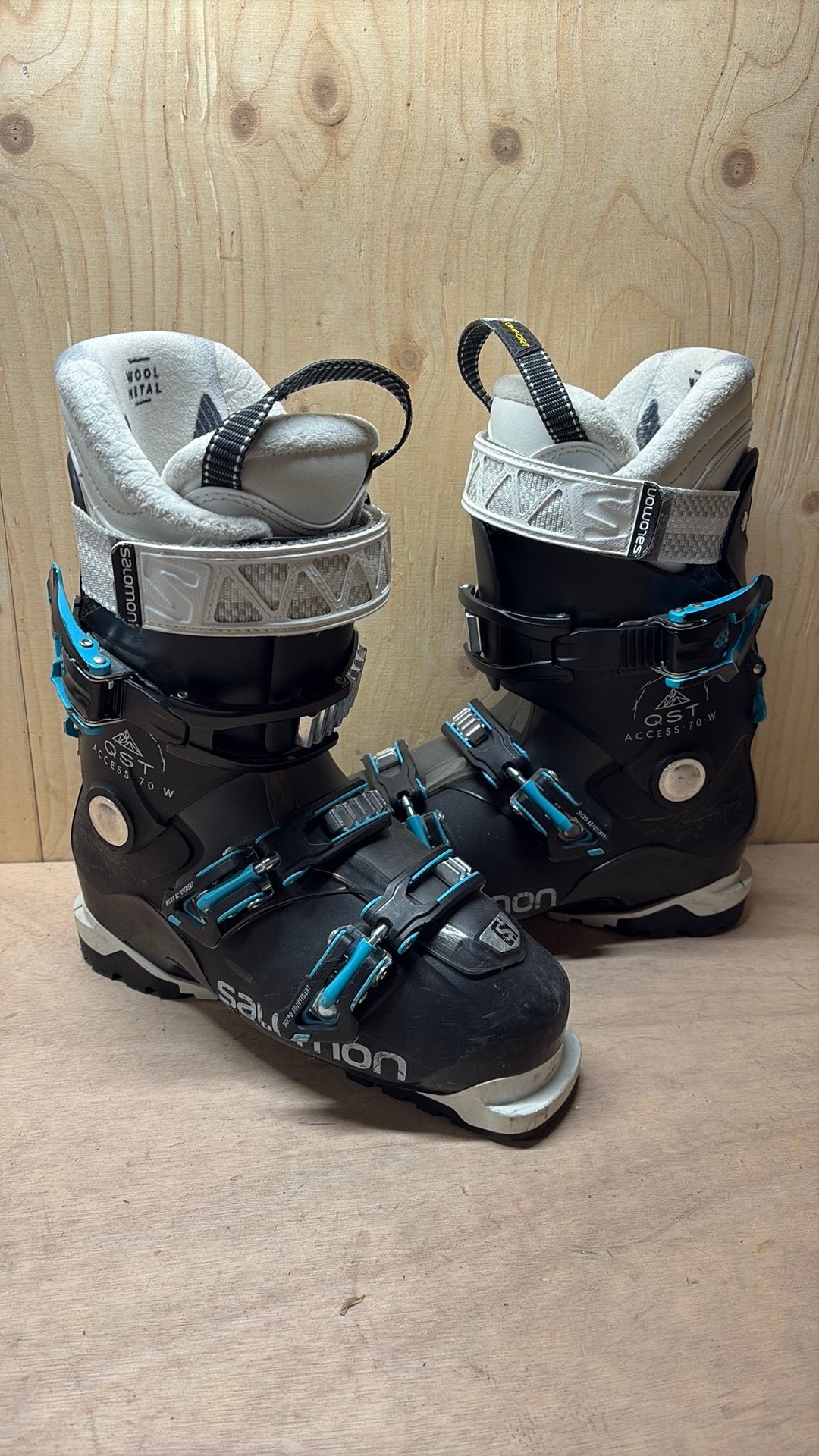 Salomon QST Access 70 W dames skischoenen maat 38 – Mondo 24, 160 tot 180 cm, Gebruikt, Schoenen, Salomon