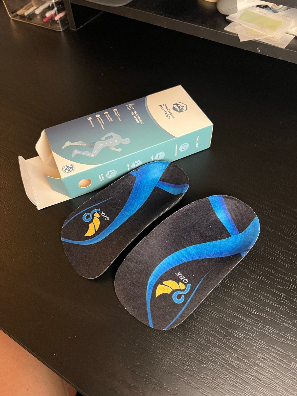 QBK High Arch Support Inlegzolen - Maat M (EU 39-42), Ophalen of Verzenden, Nieuw, Zwart, Overige typen