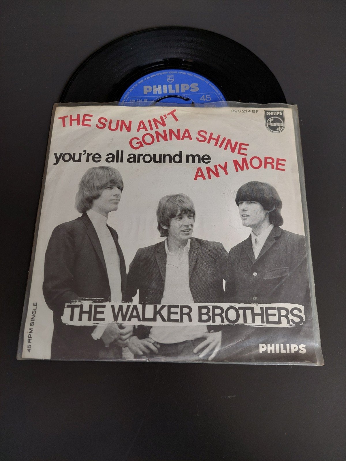 the walker brothers the sun ain't gonna shine anymore, Cd's en Dvd's, Ophalen of Verzenden, Gebruikt, 7 inch, Overige genres