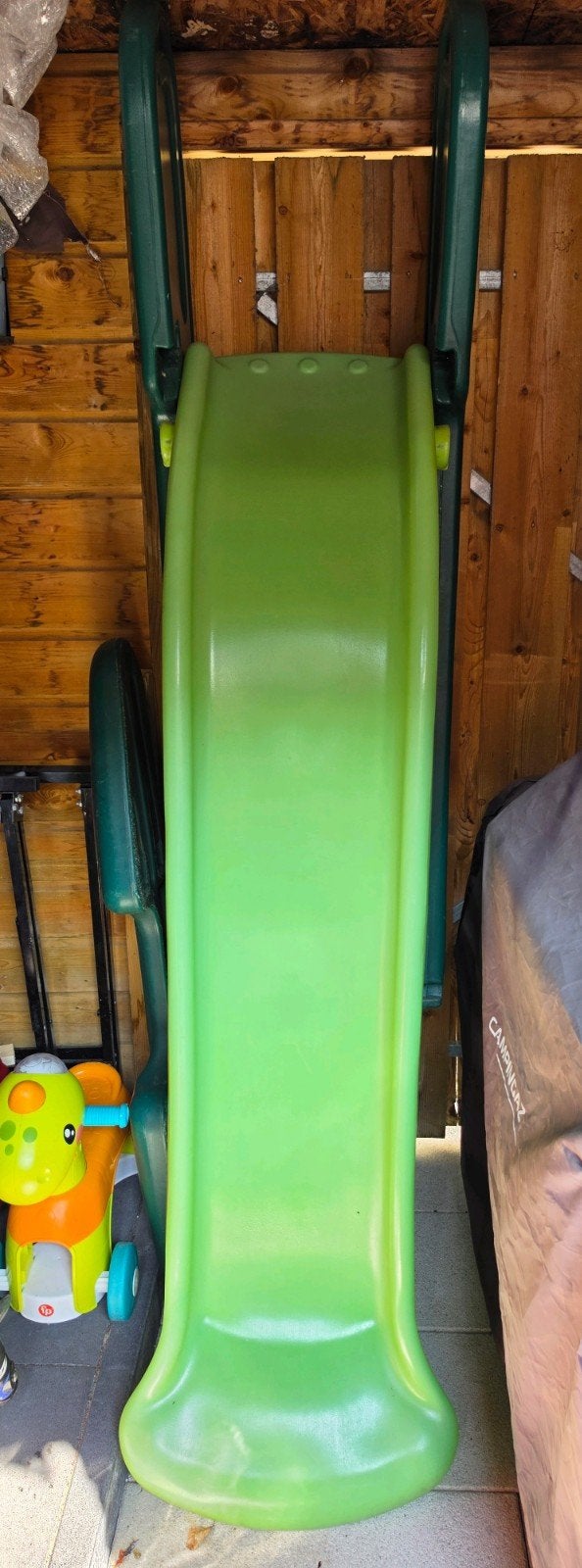 Smoby glijbaan groen - ideaal voor in het zwembad!, Ophalen, Overige typen