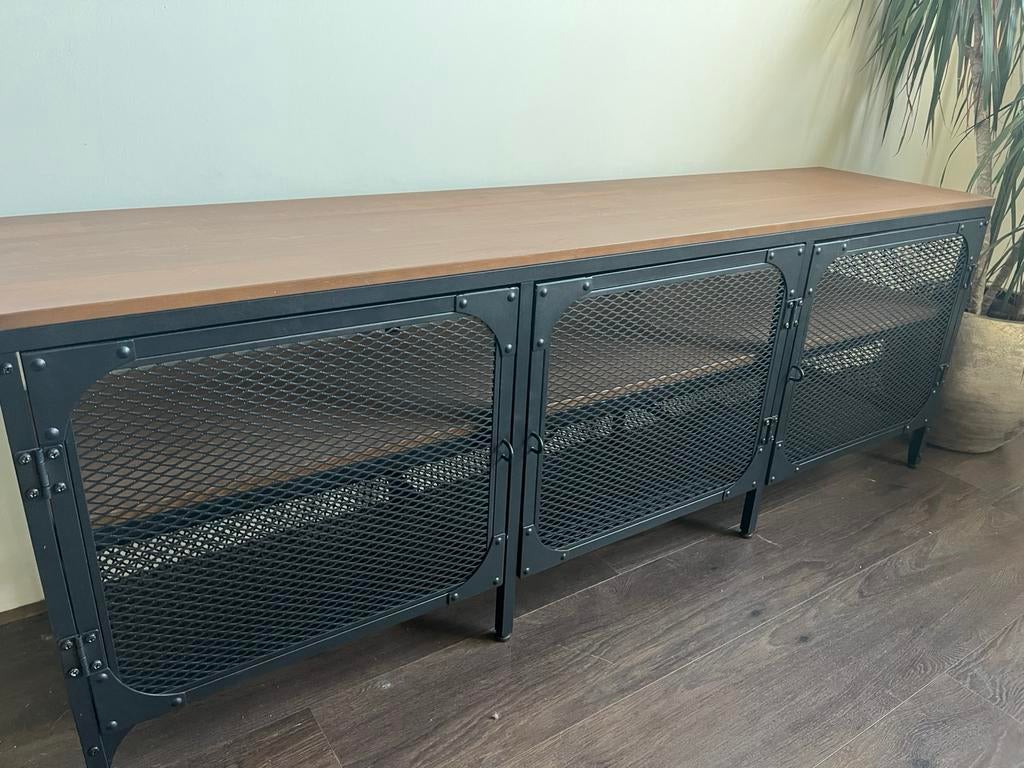 Tv meubel Fjallbo IKEA, Ophalen, 100 tot 150 cm, Zo goed als nieuw, Minder dan 100 cm