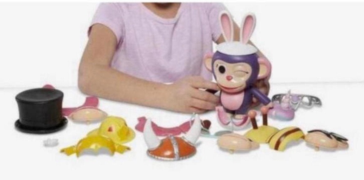 Jonotoys Wonderpark aap speelset 2 setjes, Ophalen of Verzenden, Zo goed als nieuw