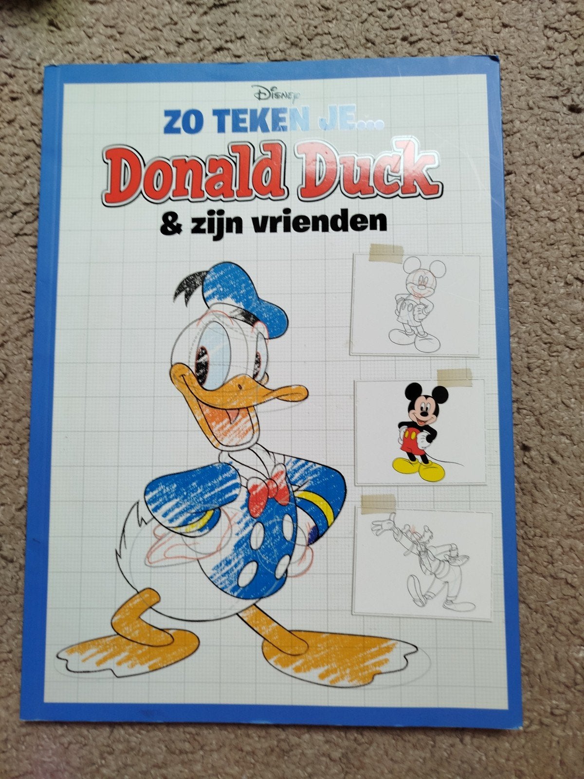 Disney Tekenboek, nieuw onbeschreven, Ophalen of Verzenden, Zo goed als nieuw
