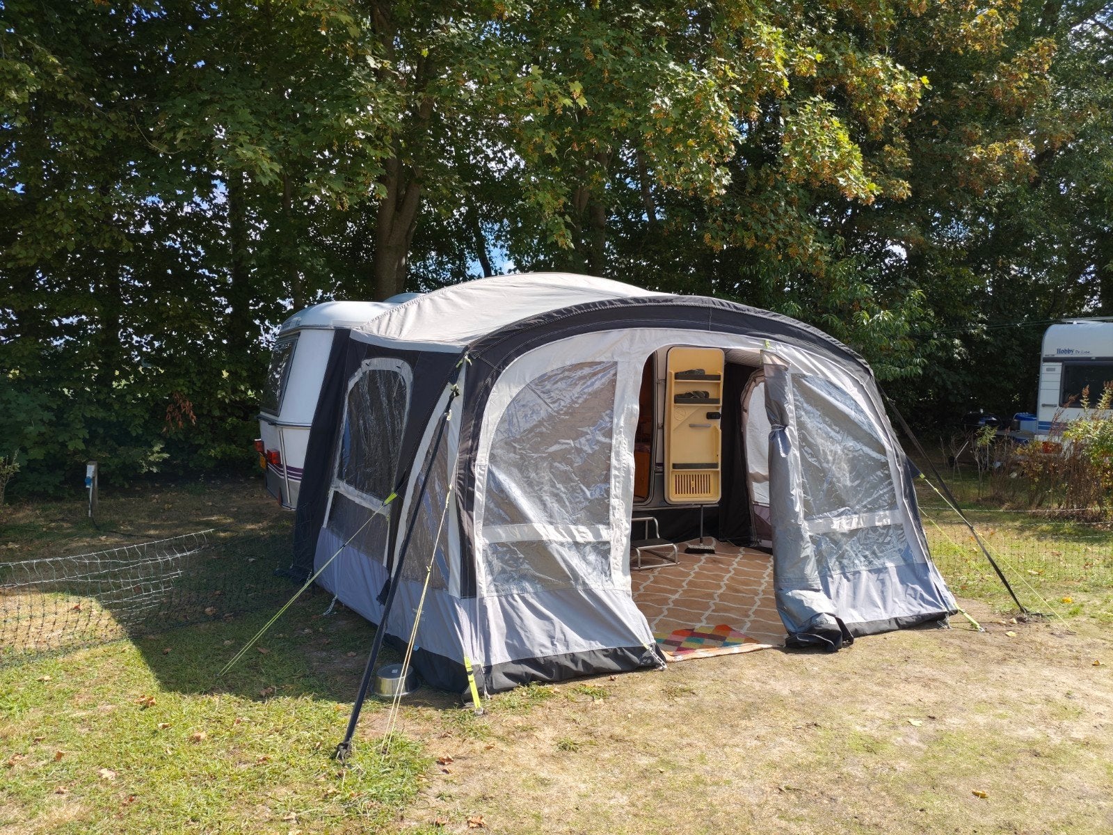 Dometic Pop Pro Air 365 – voortent met bijtent en luifel, Caravans en Kamperen, Tenten, Ophalen, Zo goed als nieuw