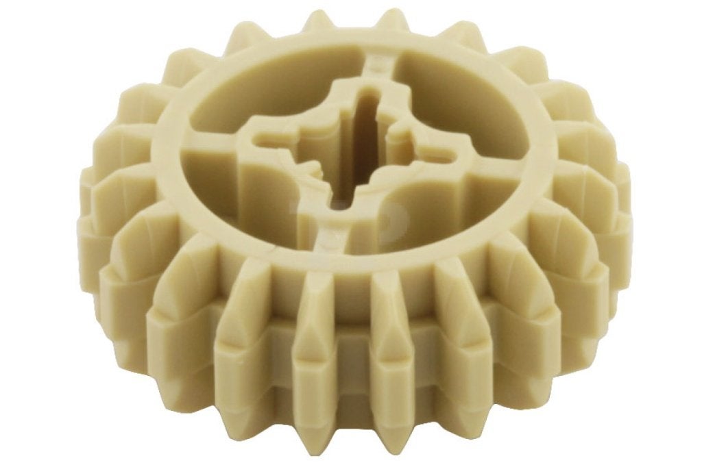 12 technic Lego tandwiel 20 tands beige, Lego, Ophalen of Verzenden, Zo goed als nieuw, Technic