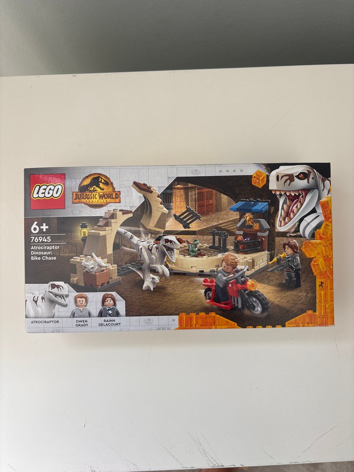 LEGO Jurassic World 76945 Atrociraptor Dinosaurus: Bike Chas, Jurassic World, Lego, Nieuw, Ophalen of Verzenden