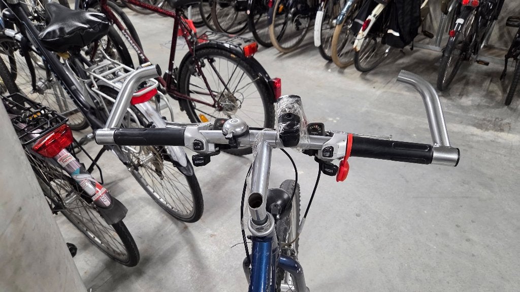 Sportieve Rixe Alurad Blauwe Fiets (155 - 175 cm), Gebruikt, 45 tot 49 cm, Dames, Ophalen