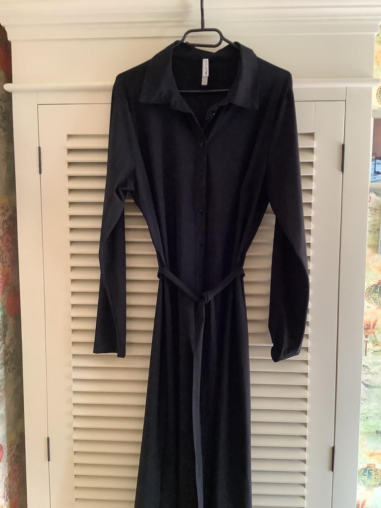 Miss Etam jurk. Xl., Zwart, Maat 46/48 (XL) of groter, Ophalen of Verzenden, Zo goed als nieuw