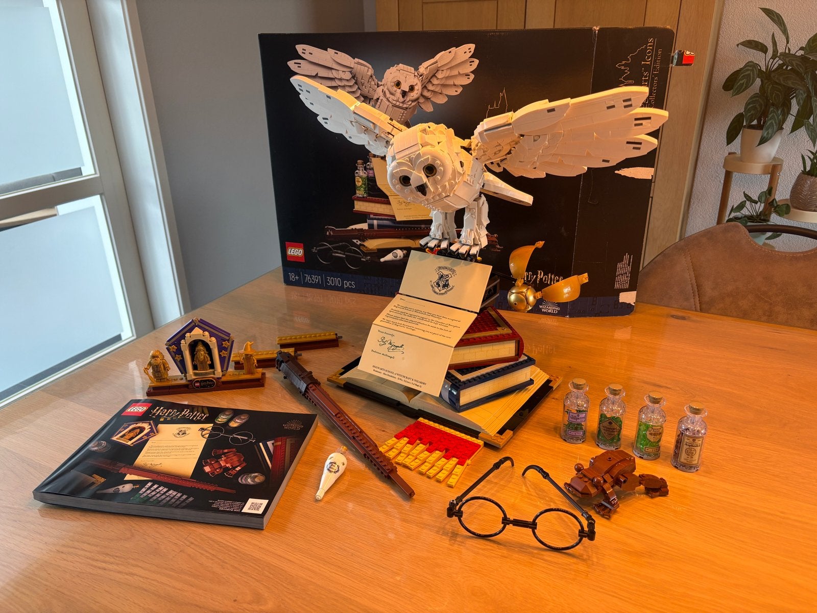 LEGO 76391 Zweinstein Iconen Collectors' Edition, Ophalen, Zo goed als nieuw
