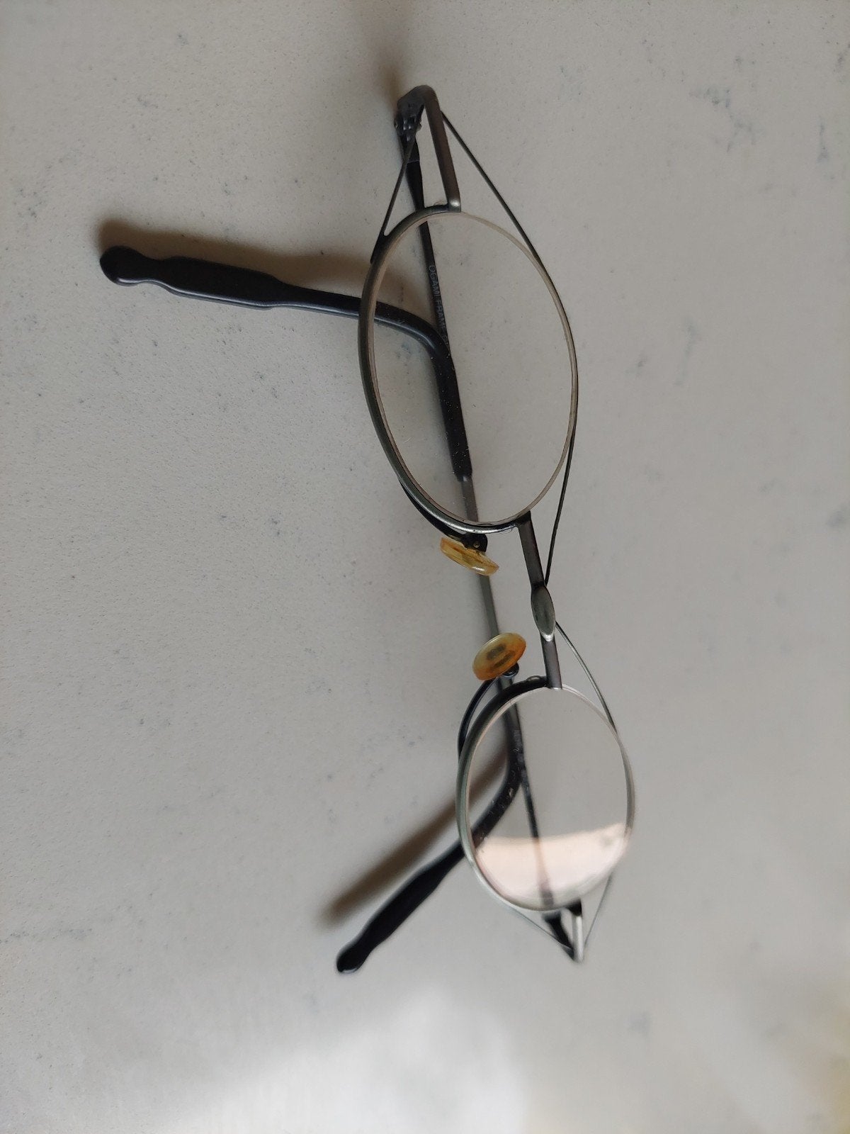 Vintage 90's Ogami Achi  Frame Designer Bril - Zwart,nieuw., Overige merken, Zwart, Ophalen of Verzenden, Zo goed als nieuw