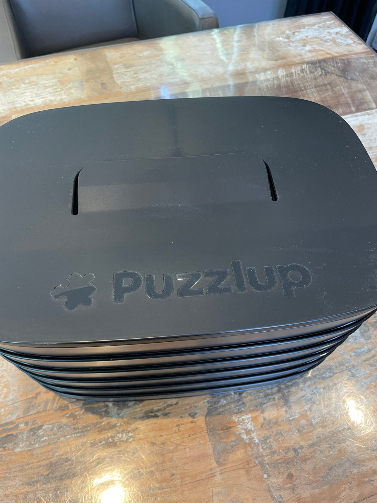 Puzzlup sorteerbakjes met deksel voor 2000+ stukjes, Ophalen, Meer dan 1500 stukjes, Gebruikt, Overige typen