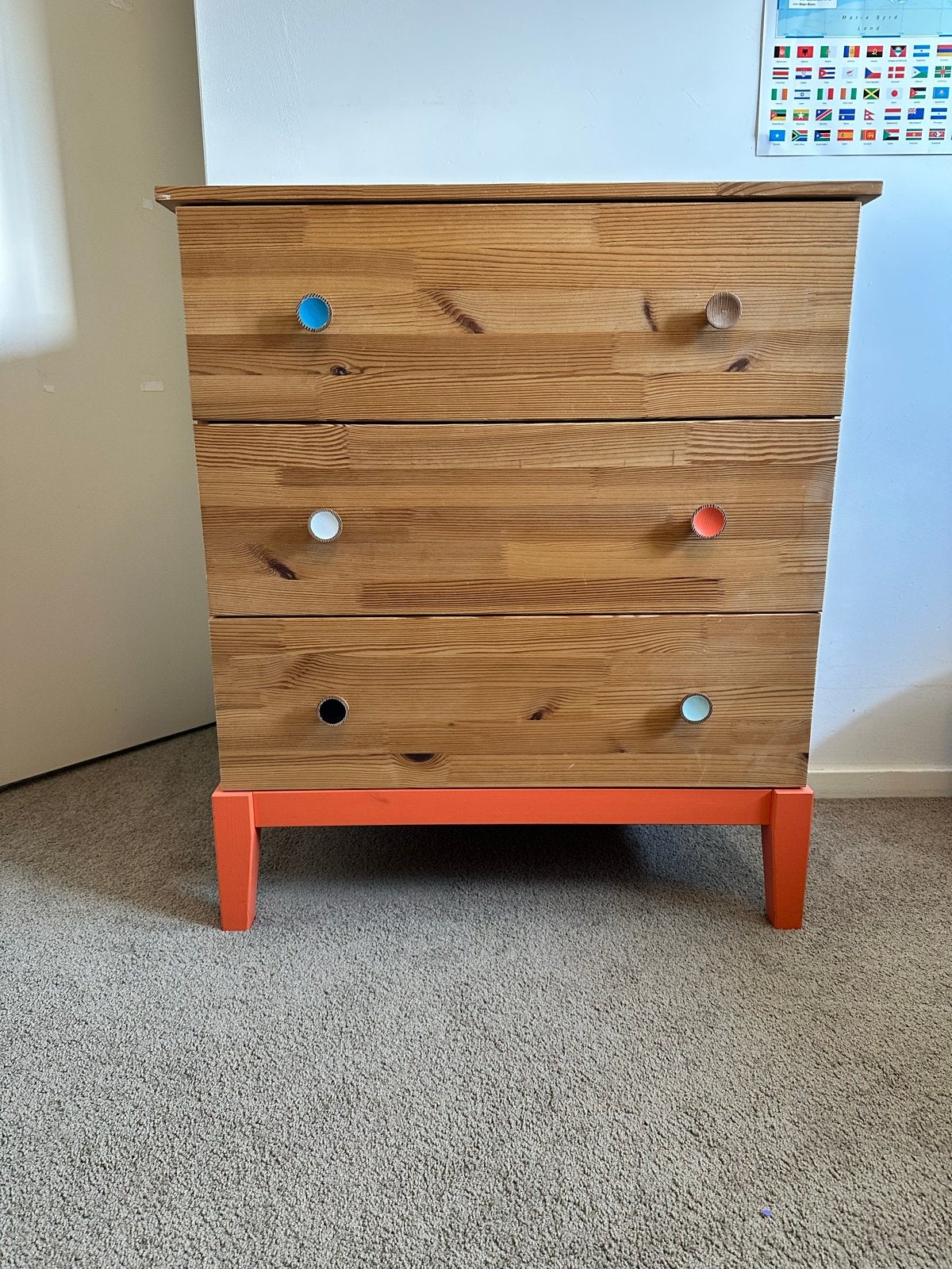 IKEA BRÅKIG - limited edition-  kast 3 laden, Ophalen, Gebruikt, 100 tot 150 cm, 50 tot 100 cm