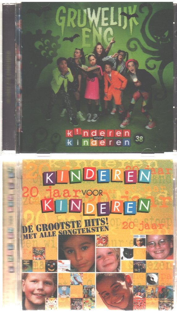 Kinderen voor kinderen 4 cd's - foto's, Ophalen of Verzenden, Zo goed als nieuw, Overige typen, 3 tot 5 jaar