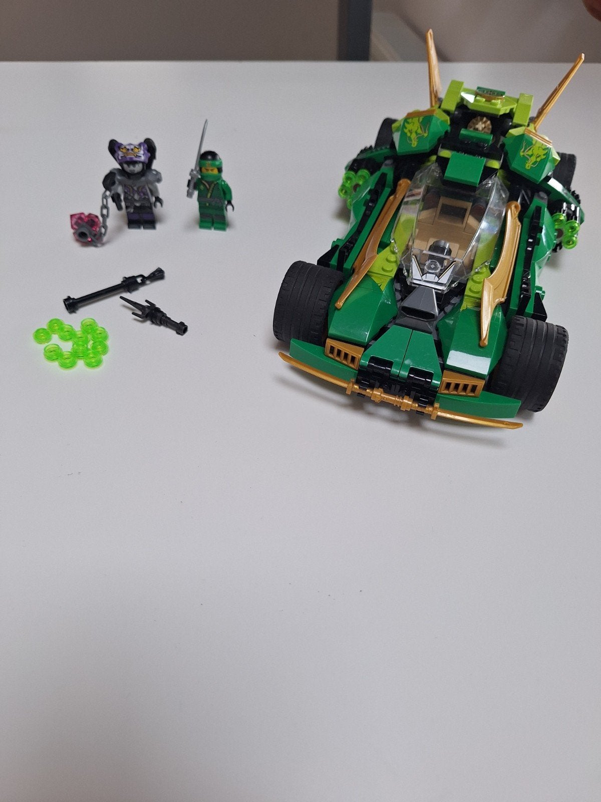 70641 LEGO Ninjago Sons of Garmadon Ninja Nightcrawler, Lego, Ophalen of Verzenden, Zo goed als nieuw, Inclusief accessoires
