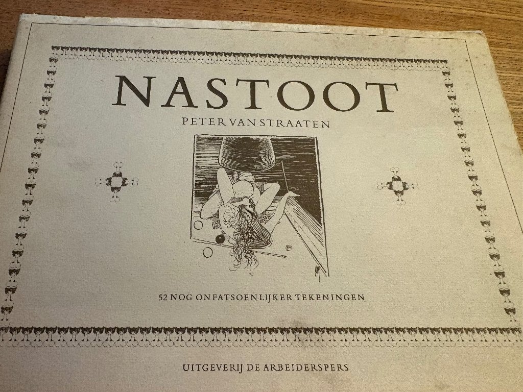 Nastoot, 52 nog onfatsoenlijke tekeningen, Boeken, Gelezen, Eén stripboek, Ophalen of Verzenden, Peter van Straaten