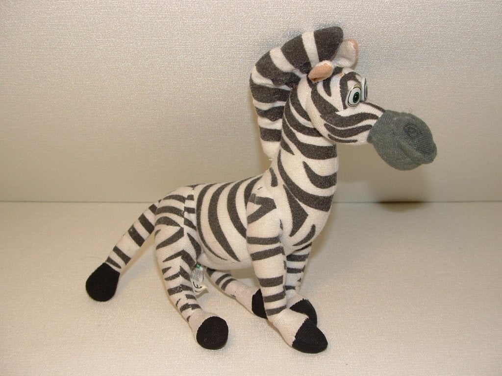 MADAGASCAR KNUFFEL MARTY DE ZEBRA VAN SUPER DE BOER,, Ophalen of Verzenden, Nieuw, Overige typen