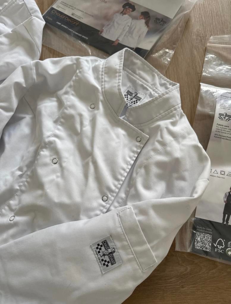 2x Dames Chaud Devant Chef Jassen, Kleding | Dames, Overige Dameskleding, Zo goed als nieuw, Ophalen of Verzenden
