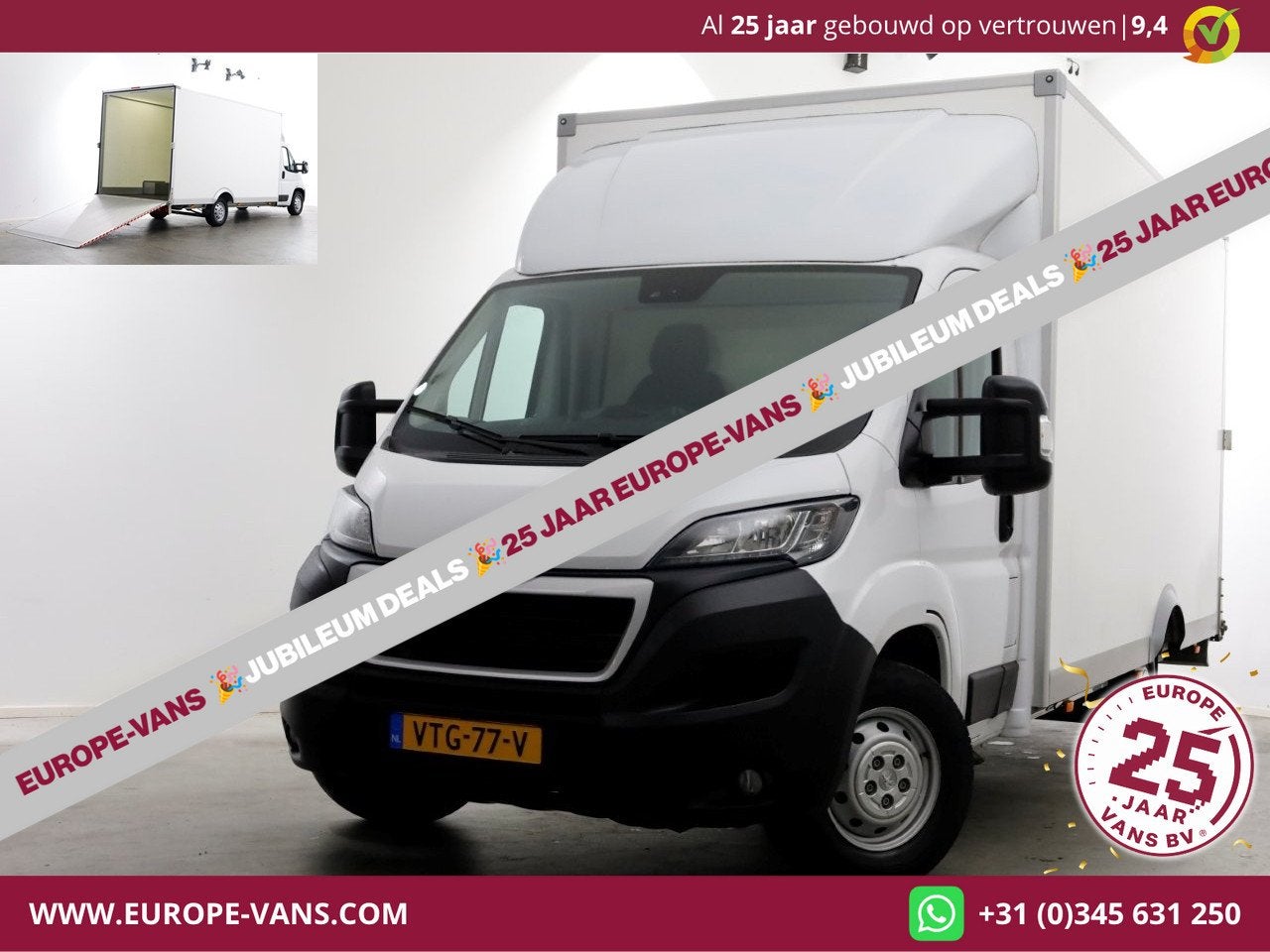 Peugeot Boxer 2.2 BlueHDi 165pk Durisotti Lowliner Bakwagen, Auto's, Bestelauto's, Bedrijf, Te koop, ABS, Achteruitrijcamera, Airconditioning