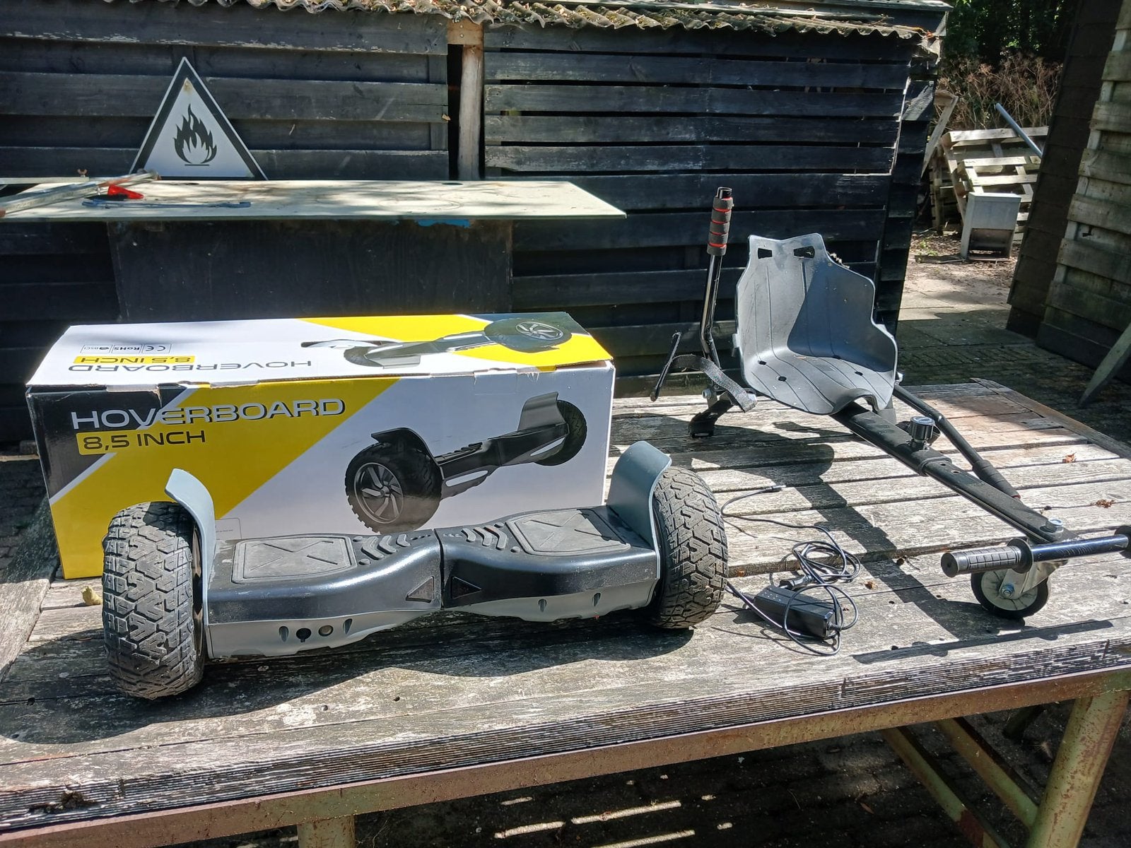 Hoverboard 8,5 inch, Ophalen of Verzenden, Zo goed als nieuw