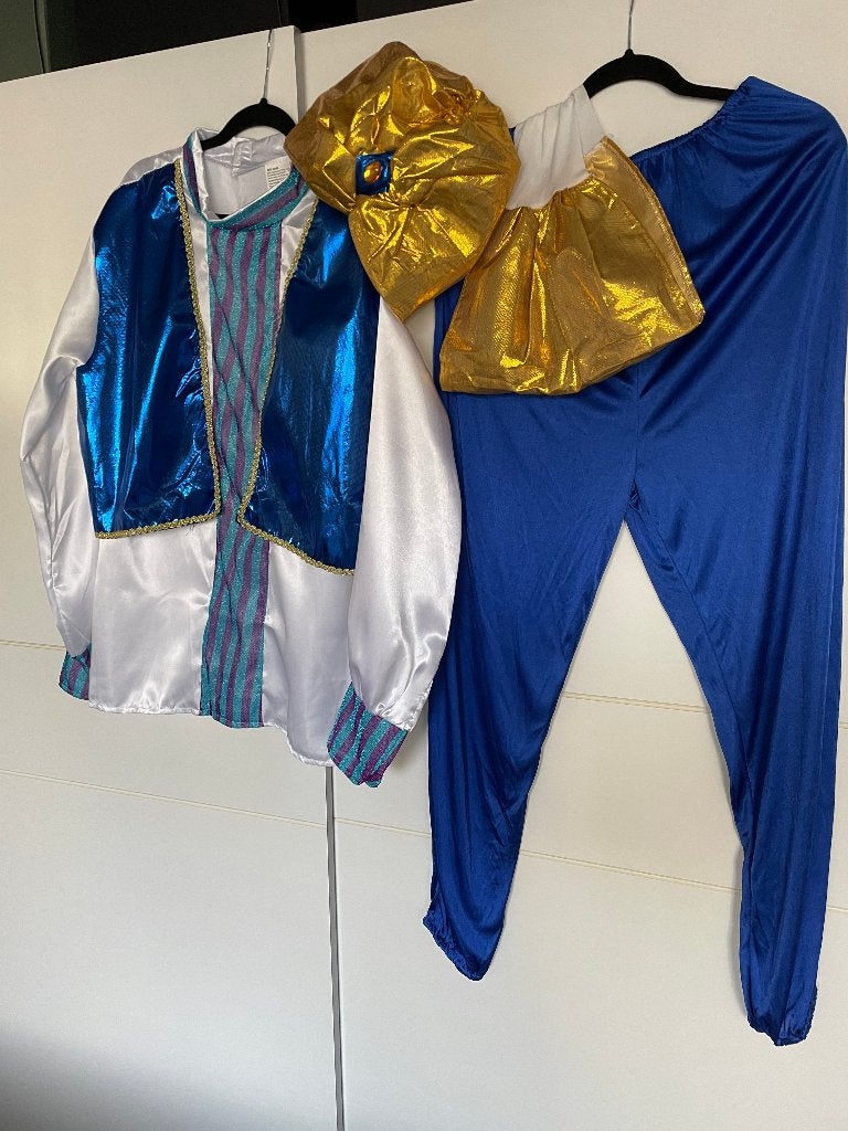 Aladdin Kostuum - Prins Kostuum - Carnaval - Themafeest, Maat 52/54 (L), Nieuw, Ophalen of Verzenden, Overige thema's