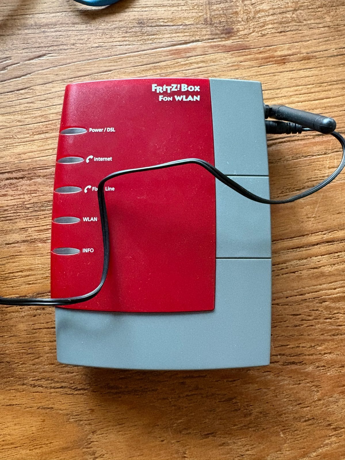 FRITZ!Box Fon WLAN 7170 Router, Ophalen of Verzenden, Gebruikt
