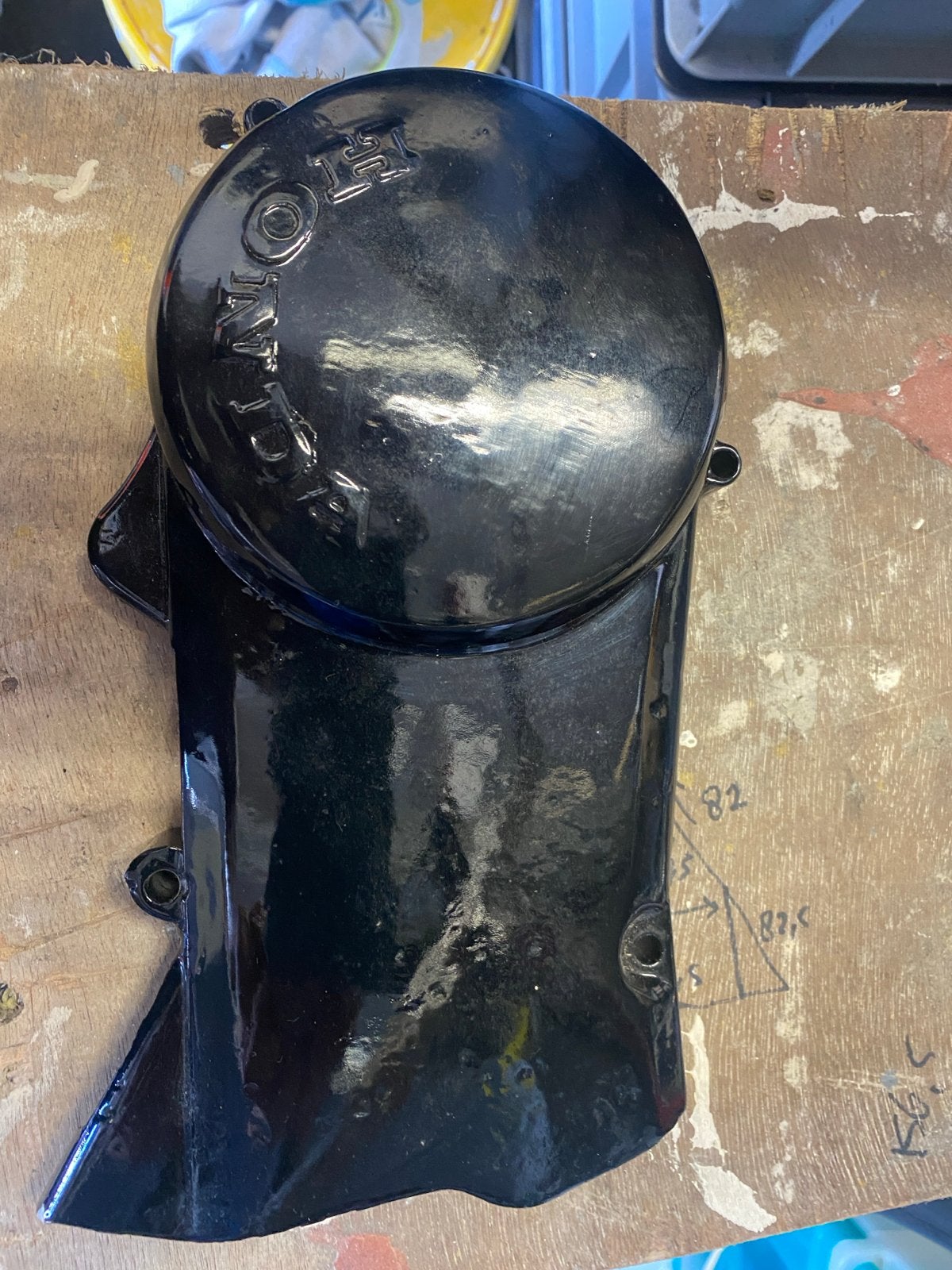 Originele Honda MB/MT zijkap / motordeksel, Ophalen of Verzenden, Gebruikt, Kap